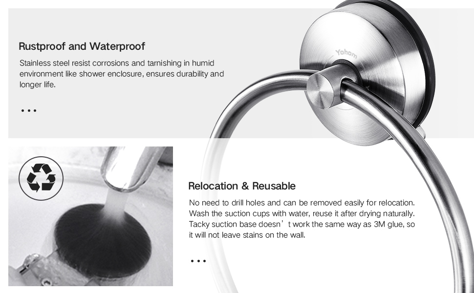 Durable and Reusable Towel Ring