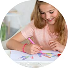 Connector Pen, Colour Marker, Safe, Kids, Non-Toxic, Washable, Easy Cleaning, Water, Food Dye