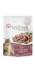 Applaws wet cat food jelly pouch