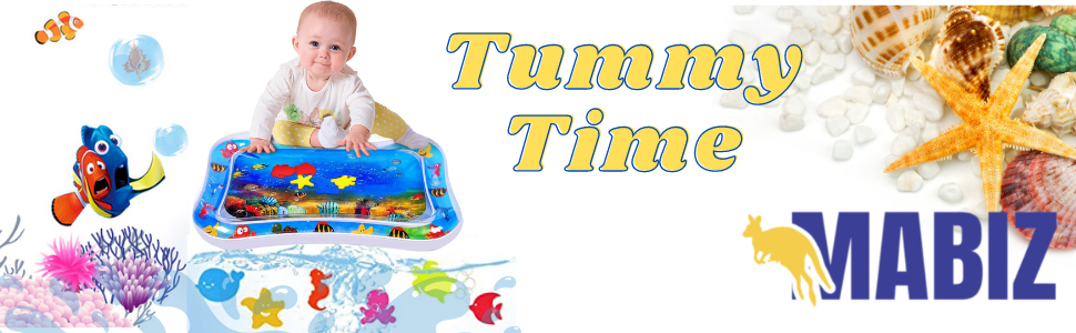 tummy time water play mat for kids