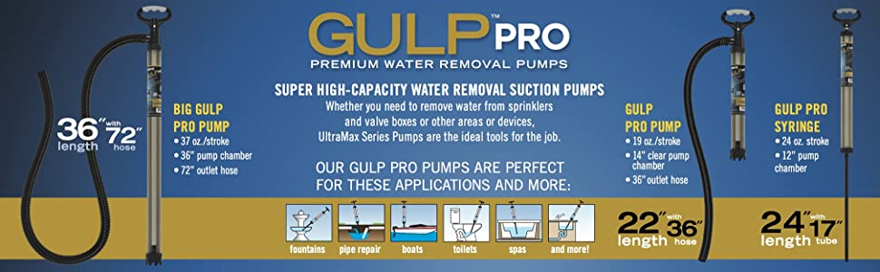 gulp pro water pump syphon