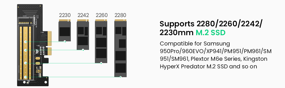 pcie 4 to nvme adapter