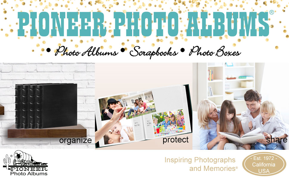 Pioneer Photo Albums A+ Content Header