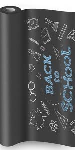 Black Chalkboard Contact Ppaer