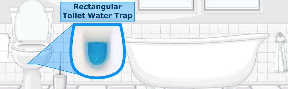 rectangular toilet