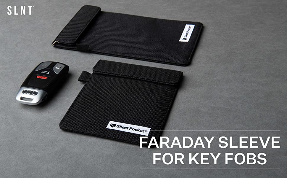 car key shielding bag, electronic key remote protector, faraday bag for keyless fob