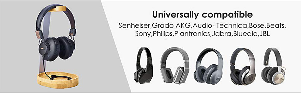 universal headphone stand for bose sony avantree and more headphones