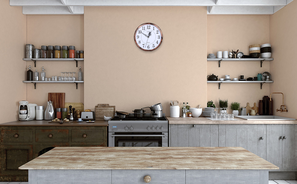 12 Inch Kitchen Wall Clock