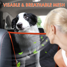 dog seat cover with mesh window