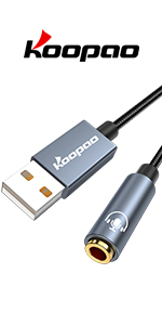 usb to 3.5mm jack audio adapter