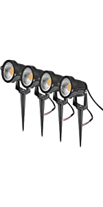 InMalla 4X 12V LED Landscape Spotlights Waterproof Outdoor 