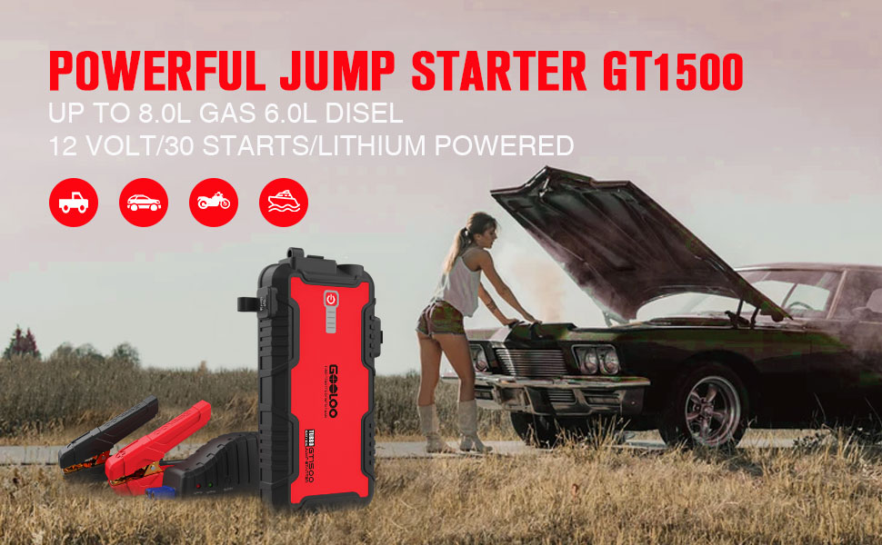 car jump starter battery pack