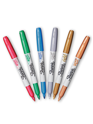 Group of Sharpie Metallic markers