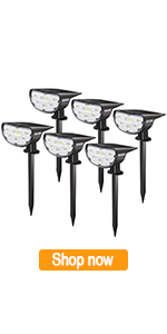 JESLED solar lights outdoor