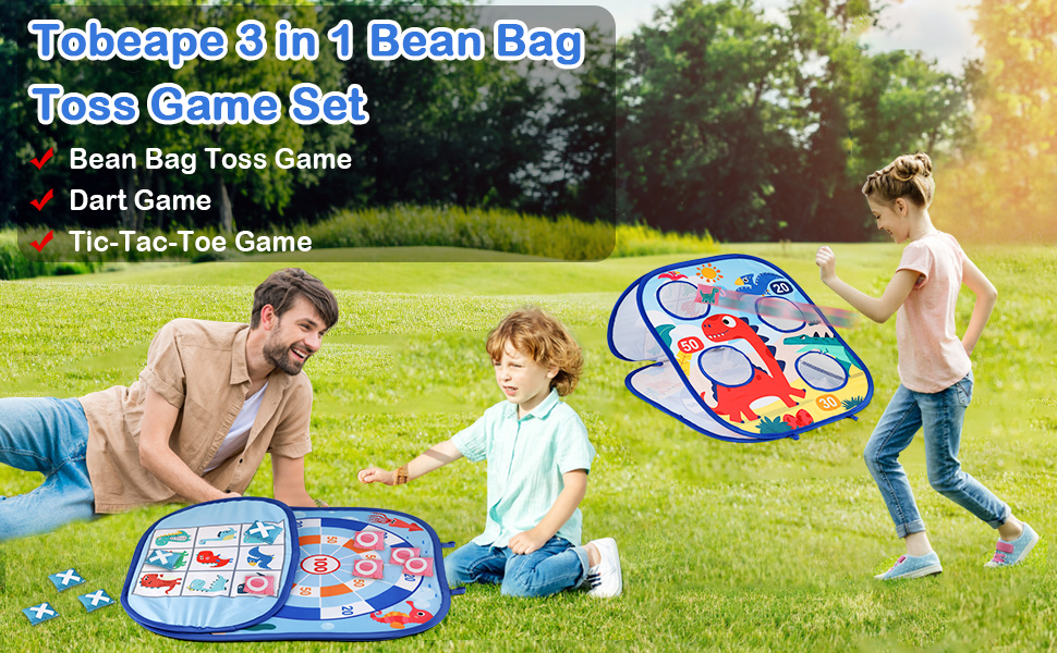 3 in 1 Indoor/Outdoor Game set