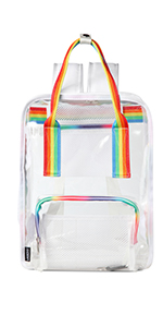 clear backpack
