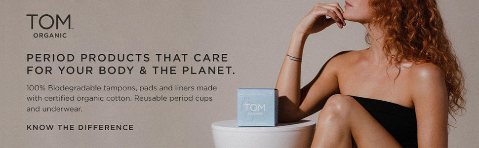 TOM Organic Australian period products