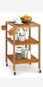 kitchen cart 520x520x850mm