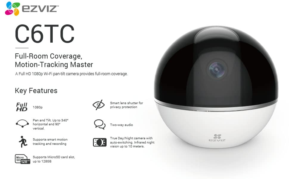 C6TC Indoor Security camera