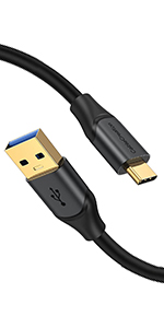 USB3.1 A to C 5FT