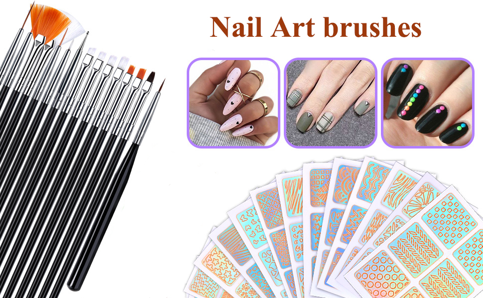 nail art brush