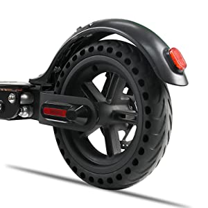 solid tires electic scooter