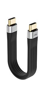 USB 3.1 C to C flat cable 