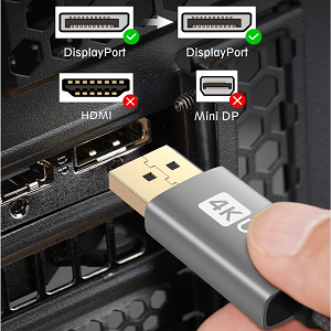 Displayport Cable Plug and Play