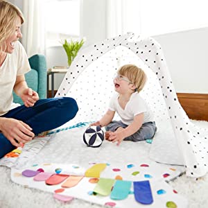 The Play Gym by Lovevery, baby activity gym, play mat, development learning toy