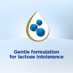 Gentle formulation for lactose intolerance