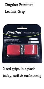 Zingther 2-Pack Comfortable Grip Tapes for Bat and Racket
