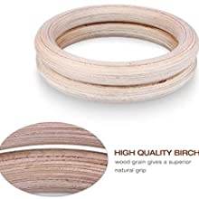 Wood Gymnastic Rings