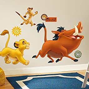 lion king peel and stick wall decals, peel and stick wall decals