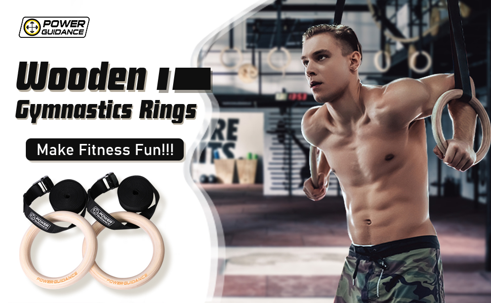 POWER GUIDANCE gymnastics rings