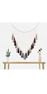 InMalla Boho Wall Decor, Large Macrame Wall Hangings 