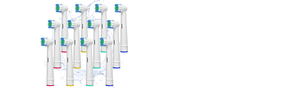 Replacement Brush Heads for Oral B-12PIECES