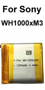 Sony wh1000xm3 wh-xb900n wh-h910nwh-ch710nWh-1000xm4 wireless headphone battery replacement