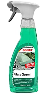 sonax glass cleaner waterspots
