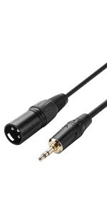 3.5mm to XLR Cable