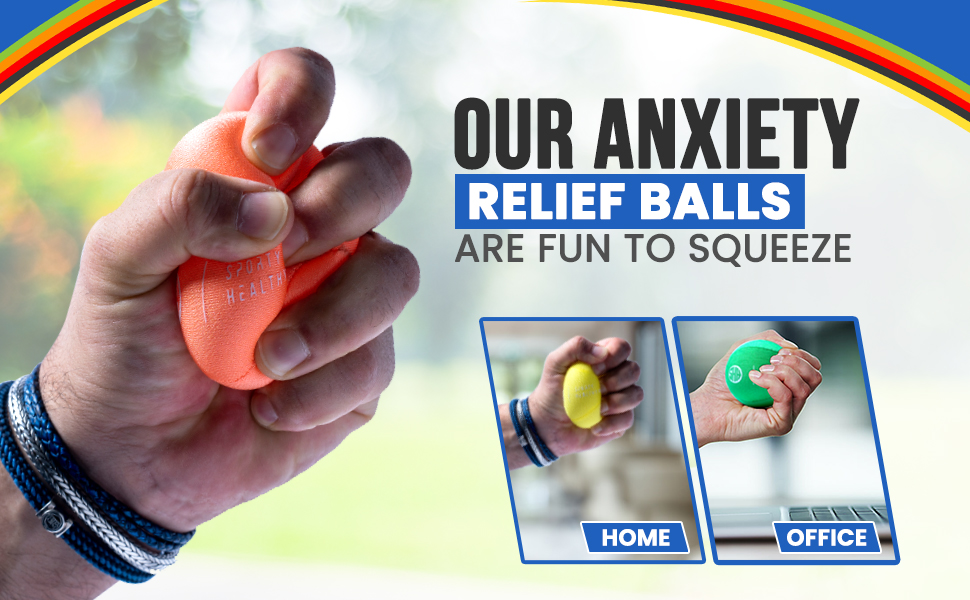 Relief balls are fun to squeeze