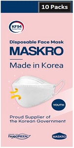 [10Pack] [MASKRO, Youth] - Ships from Australia, Made in Korea