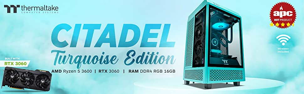 Thermaltake Citdadel Turquoise