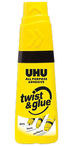 UHU, Twist, Glue, Dots, Lines, Surfaces, Twist Applicator, All Purpose