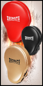 ZTTY Boxing Pads PU Leather for MMA Martial Arts KickboxingMuay ThaiKarate Training