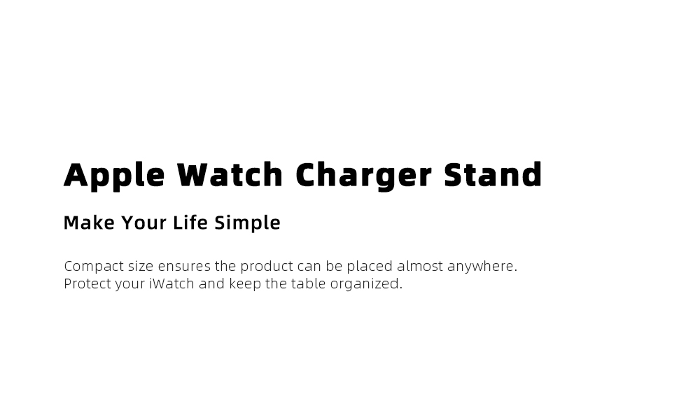 apple watch charger stand