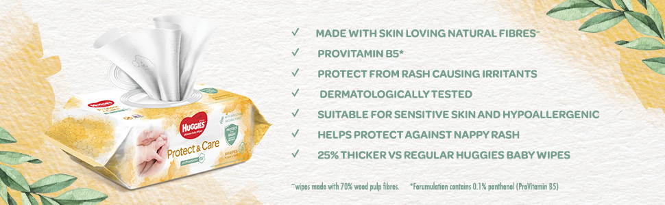 Protect & Care Wipes