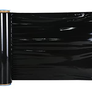 black stretch film