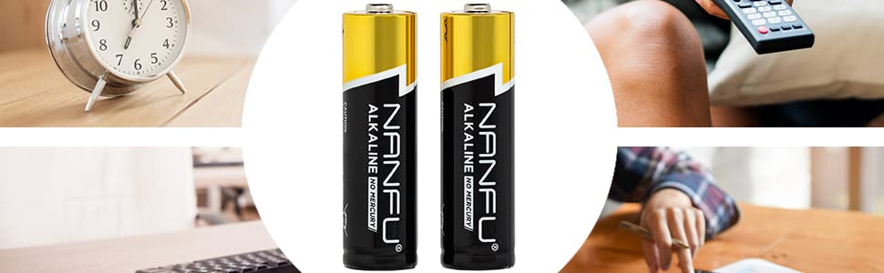 NANFU Alkaline AA/AAA Battery