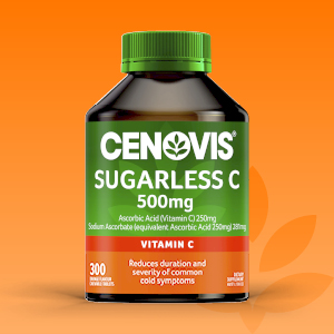 Cenovis; Cenovis Sugarless C 500mg; Cenovis Vitamin C; Vitamin C tablets; Vitamin C supplements