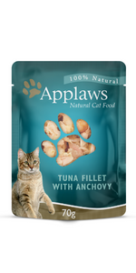 Applaws wet cat food broth pouch